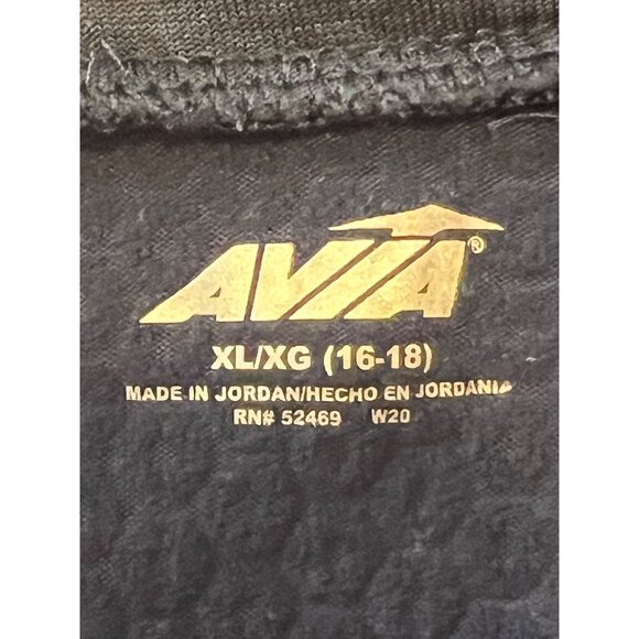 Avia 1/4 Zip Performance/ Activewear pullover LS top Blue Reflective size XL - Picture 3 of 12